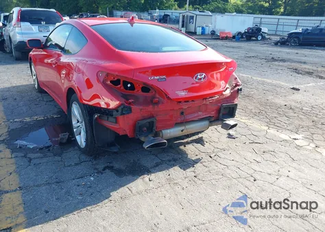 2012 Hyundai Genesis 2.0T z USA, uszkodzony, nr VIN KMHHT6KD1CU073853